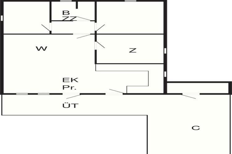 6 Person Holiday Home In B Rkop Borkop Екстер'єр фото